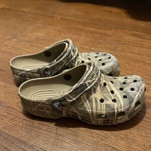 Camo Crocs
